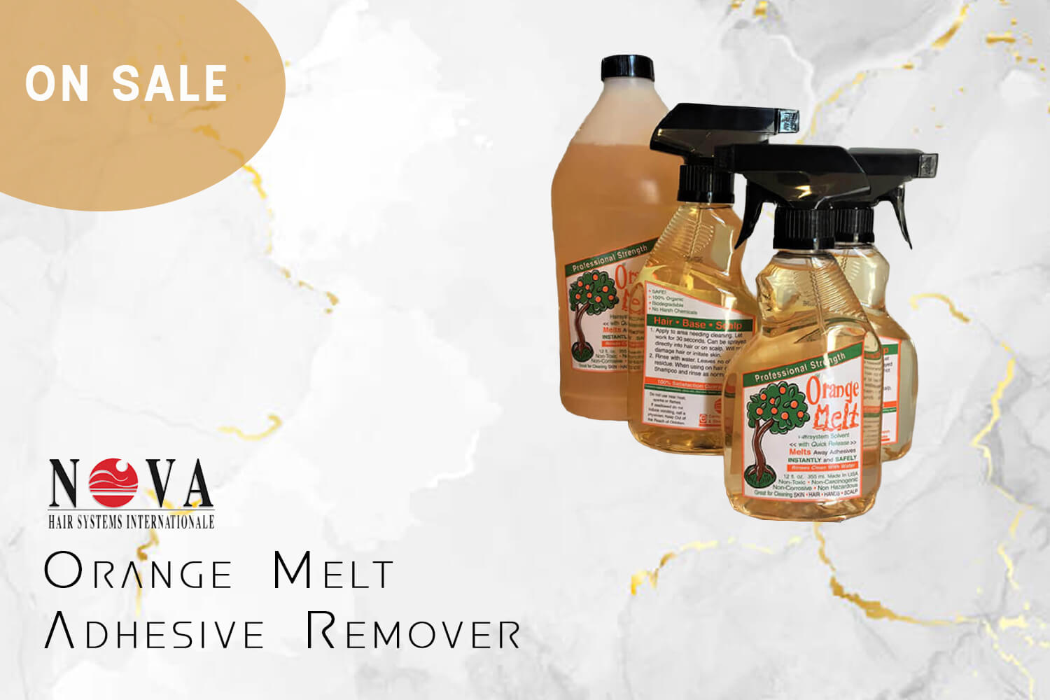 Orange Melt Adhesive Remover